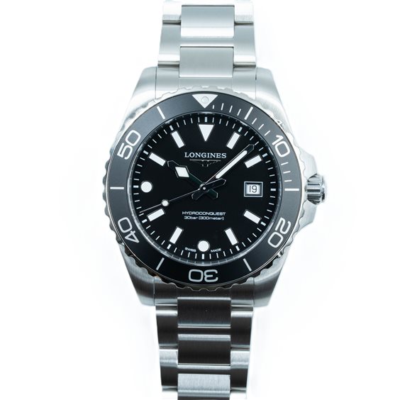 Orologio Longines Uomo Hydroconquest in Acciaio L37694566 - L37694566